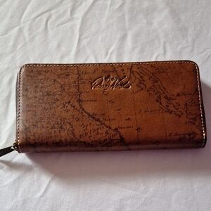Patrcia Nash Map Zip Wallet